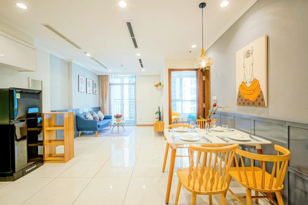 Mott Haven Apart - Vinhomes Central Park, Landmark 81 Area & Ice Rink Bandar Ho Chi Minh Luaran gambar