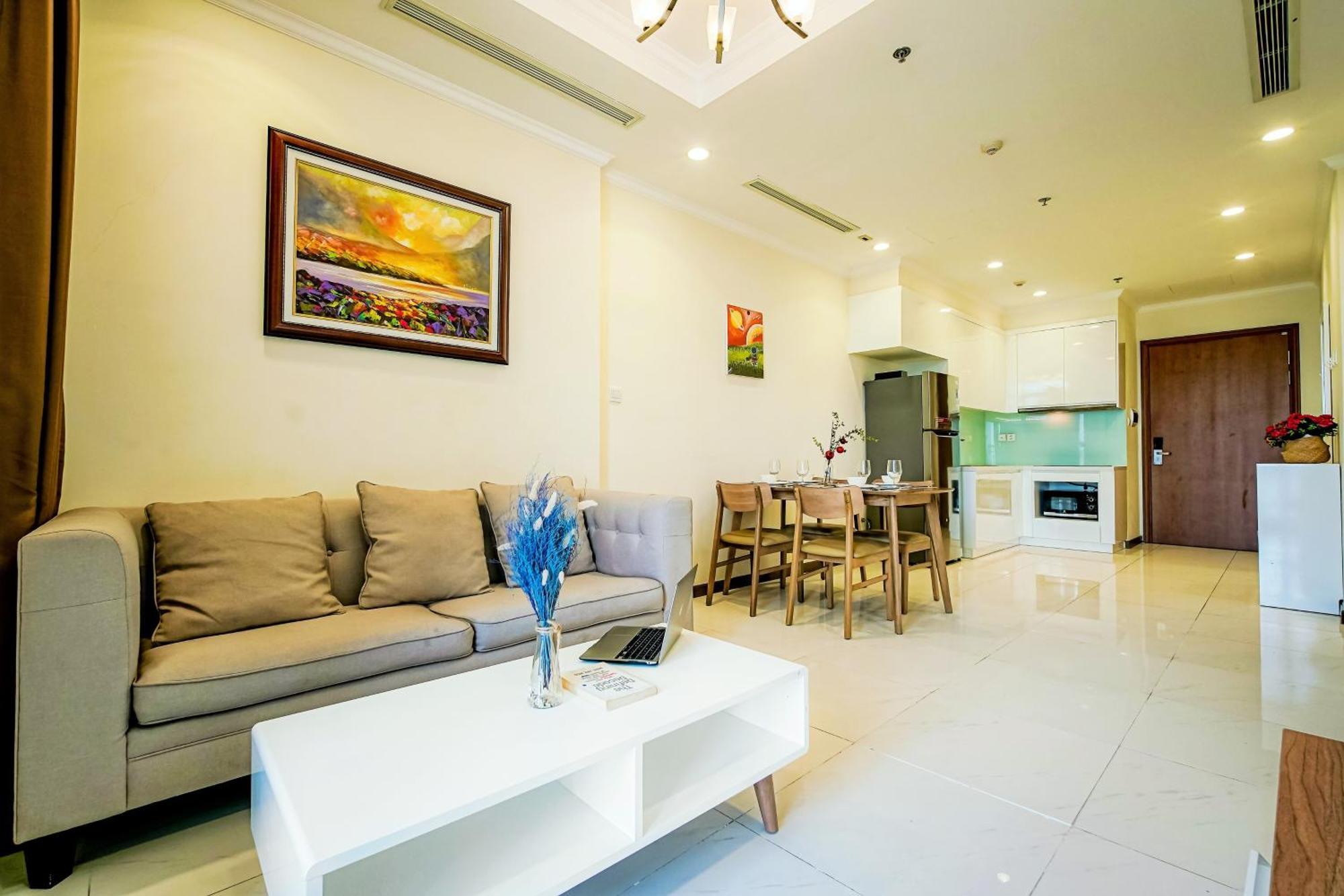 Mott Haven Apart - Vinhomes Central Park, Landmark 81 Area & Ice Rink Bandar Ho Chi Minh Luaran gambar