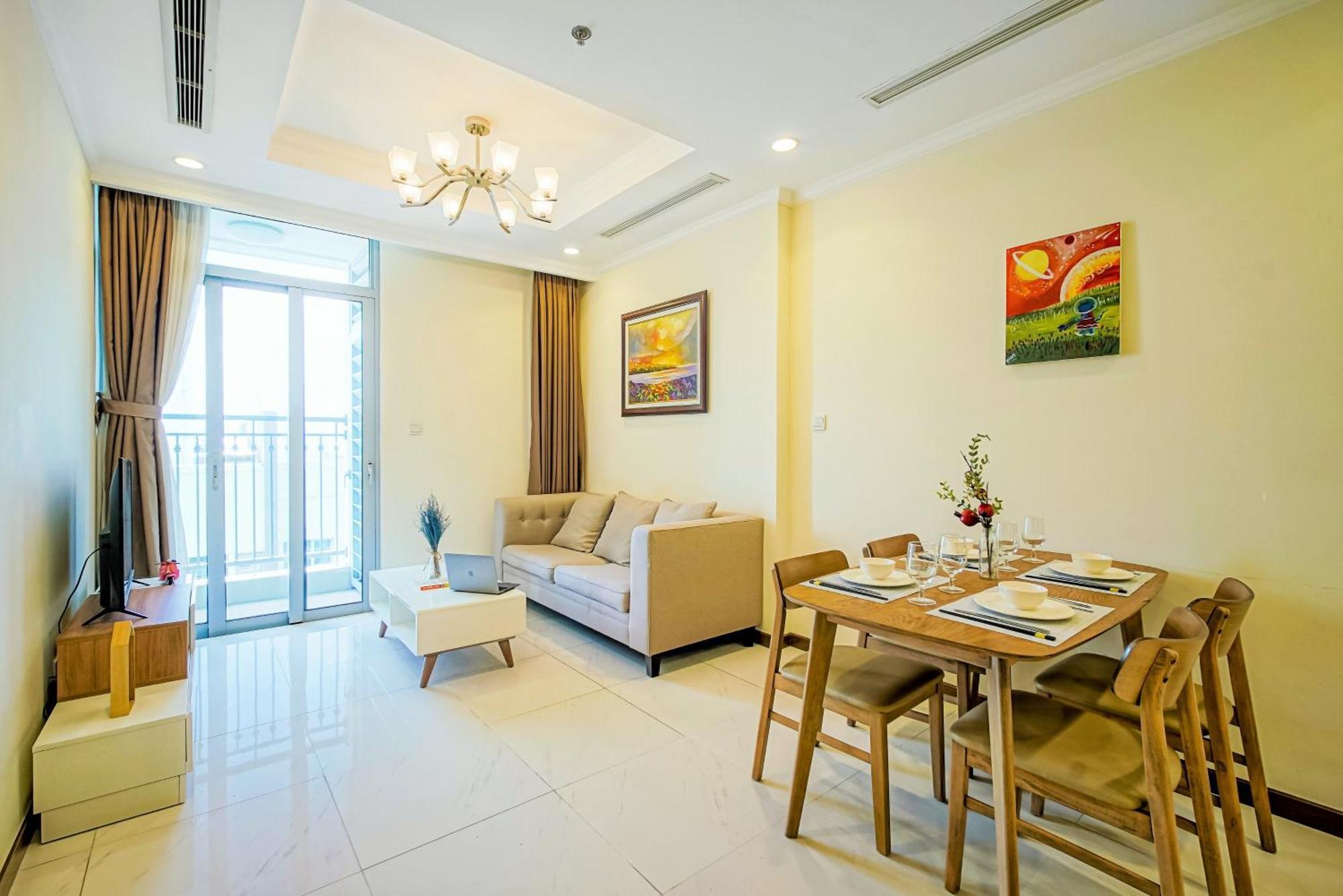 Mott Haven Apart - Vinhomes Central Park, Landmark 81 Area & Ice Rink Bandar Ho Chi Minh Luaran gambar