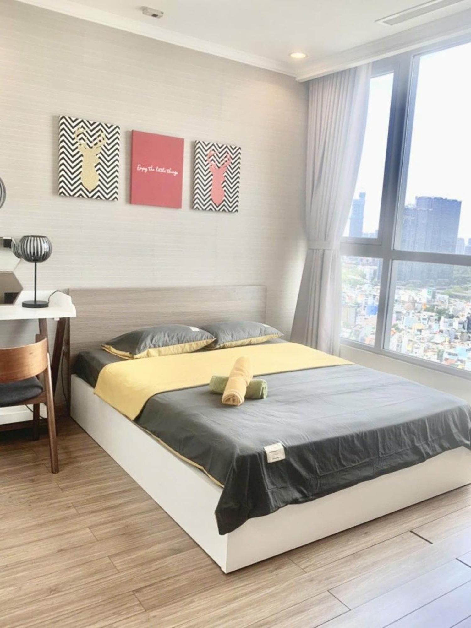 Mott Haven Apart - Vinhomes Central Park, Landmark 81 Area & Ice Rink Bandar Ho Chi Minh Luaran gambar